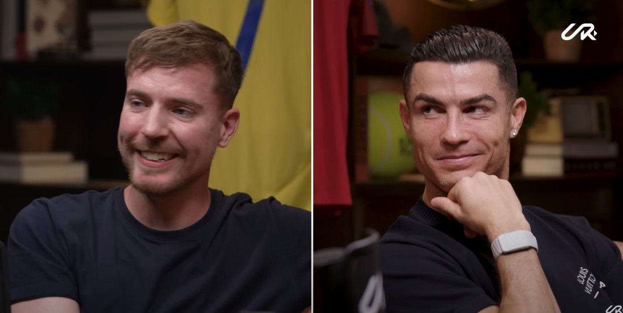 MrBeast and Cristiano Ronaldo’s Viral Collaboration-Breaking the Internet