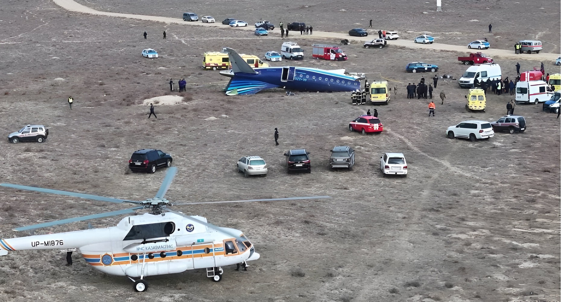 Shocking Azerbaijan Airlines Crash Near Aktau, Kazakhstan 28 Survivors Found